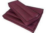 Schienale 120X40 Cm Cuscino Per Pallet Sfoderabile Impermeabile Cuscini Per Pallet Cuscini Da Giardino Cuscini Per Pallet Da Esterno Rosso Vino