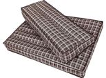 Schienale 120X40Cm Cuscino Per Pallet Sfoderabile Impermeabile Cuscini Per Pallet Cuscini Da Giardino Cuscini Per Pallet Da Esterno Marrone A Scacchiera