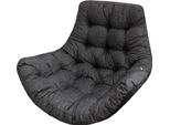 Cuscino Da Giardino "George"" - 120×100×8 Cm, Per Sedia Sospesa E Altalena A Nido - Impermeabile, Resistente Ai Raggi Uv | Pillowprim"