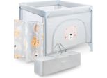 Box Pieghevole, Lettino Da Viaggio Per Bambini Con Materasso E Borsa Per Il Trasporto - Orsacchiotto