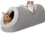 Tunnel Per Gatti Casa Per Gatti Rifugio Per Gatti Letto Per Finestra Accogliente Lettino Per Davanzale Rifugio Per Animali Casa Per Cani Cuccia Per Cani Grotta Per Cani, Grigio