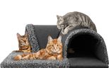 Tunnel Per Gatti Casa Per Gatti Capanna Per Gatti Letto Per Gatti Accogliente Luogo Di Riposo Per Gatti Tappeto Capanna Per Cani Grotta Cuccia Per Cani Grotta Per Cani, Nera