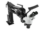 Vevor Microscopio Stereo Trinoculare Zoom WF10X 20Mm Supporto Binoculare A Colonna Stereo Per Strumenti Di Gioielleria (3,5X-90X) Microscopio, Silbe, 1 Conto (Confezione Da 1) Microscopio Multidirezionale