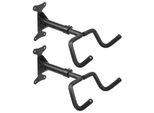 2X Supporto Da Parete Per Biciclette Maclean Orizzontale In Acciaio Carico Massimo 30 Kg MC-431