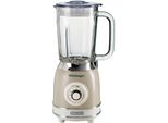 Ariete Standmixer Standmixer Vintage creme, Glasbecher
