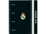 Raccoglitore Ad Anelli Real Madrid C.F. Bianco Grigio 27 X 32 X 3,5 Cm