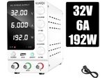 Alimentatore Dc Regolabile, Tensione Di Uscita 32V, Corrente Di Uscita 6A, Bianco 32V6A, Ac 220V