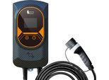 Caricabatterie Per Veicoli Elettrici, 11 Kw 16A Trifase, Controllato Da App, 11 Kw 16 A Trifase, TYPE2
