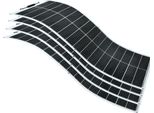 100W Pannello Solare Flessibile, Monocristallino Ad Alta Efficienza, Design Ultraleggero, 400W-4X100W