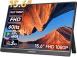 Monitor Portatile Fhd, Display Ips Da 15,6 Pollici, Risoluzione 1920 X 1080, Design Leggero