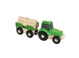 Trattore Con Rimorchio In Legno Brio 63379900