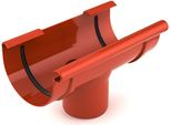 Bryza Teiera In Plastica Ø 75/63 Mm, Rosso Mattone Ral 8004
