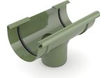 Bryza Teiera In Plastica Ø 75/63 Mm, Verde Ral 6020
