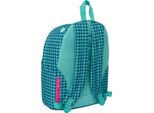 Borsa Per Laptop Nait Nait Pata De Gallo Verde Verde 31 X 41 X 16 Cm