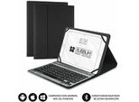 Subblim Keytab Pro Custodia Con Tastiera Bluetooth Per Tablet Da 10,1"-10,8"" / Nero"