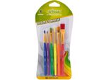 Pennelli Colorati Per La Scuola 6 Pezzi Cricco