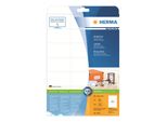 Herma 5054 Etichette Premium A4, Carta Bianca 70X42,3 Mm Opaca 525 Pz.