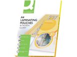 Q-Connect® KF04114 Astuccio In Fogli Di Alluminio - A4, 2X 80 Mym, 100 Pezzi