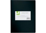 Q-Connect® KF01248 Libro Espositore - 10 Buste, Copertina In Pp, 450 Mym, Nero