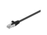 Goobay 68704 Cavo Patch Cat 5E, F/Utp, Nero, 0,25 M - Miscela Di Rame Cca