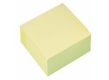Q-Connect® KF01346 Cubo Per Note Adesive - 76 X 76 Mm, Giallo