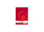Herlitz Spiralnotizblock A7 50 Blatt Kariert