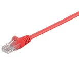 Goobay 68389 Cavo Patch Cat 5E, U/Utp, Rosso, 7,5 M - Miscela Di Rame Cca