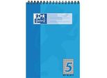 Oxford 100050388 Blocco A Spirale Lin.5 - A5, 40 Fogli, 90 G/M2
