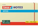 Tesa Office Notes Haftnotizen, 125 X 75 Mm, Gelb