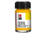 Marabu 1716 39 021 Giallo Medio Tessile 021, 15 Ml