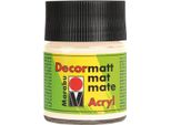 Marabu 1401 05 271 Decormatt Acrilico Avorio 50 Ml