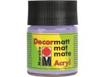 Marabu 1401 05 007 Decormatt Acrilico, Lavanda 007, 50 Ml