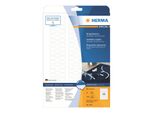 Etichette Ad Anello Herma A4 Bianco 49X10 Mm Carta Opaca 1500 Pz.