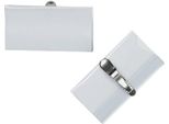 Q-Connect® KF01563 Badge Portanome - Con Clip A Coccodrillo, 75 X 40 Mm