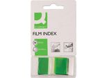 Q-Connect® KF03635 Indice - 25 X 45 Mm, Verde, 50 Strisce