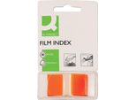 Q-Connect® KF03636 Indice - 25 X 45 Mm, Arancione, 50 Strisce
