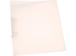Q-Connect® KF02487 Raccoglitore Ad Anelli Trasparente - A4, 2 Anelli, Ø 25 Mm, Trasparente