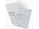 Durable Busta Perforata Premium A4 In Pp Extra Lucido Busta 100 Pezzi, 100 Pezzi, Trasparente, 267619