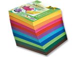 Folia 8955 FaltbläTter "Mini"" 5X5Cm - 10 Farben Sortiert, 500 Blatt, 70G/Qm"