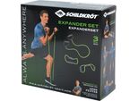 SchildkröT - Fitness SchildkröT Fitness Expander Set 3 Pezzi, (Verde-Grigio) In Meshbag