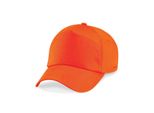 Cappello / Berretto / Cappello Beechfield B10 | Original 5-Panel - Colore: Arancione - Taglia: Unica