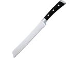 Coltello Per Il Pane Carl Schmidt Sohn Herne, Acciaio 420J2, 20 Cm, Argento/Nero