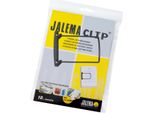 Jalema 5710246 Clip - Clip Per Archiviazione, 10 Pezzi, Nero