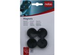 Nobo - Magnete Nobo 30Mm Nero | Soffio A 4 Pezzi