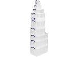 Really Useful Box 4C Aufbewahrungsbox 4 Liter, Transparent Klar