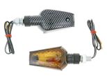 Set Di Indicatori M10 Carbon-Look Beamer Colorato, Corto