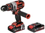 Trapano Avvitatore A Percussione A Batteria Einhell TE-CD 18 Li-I Bl