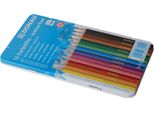 Donau 3810002-99 Matite Colorate - 3 Mm, 12 Colori, Astuccio In Metallo