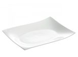 Maxwell & Williams Motion Platte Eckig, Tablett, Servierplatte, Eckig, Porzellan, Weiß, 30 Cm X 22 Cm, RP00330