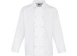 Giacca Da Cuoco Premier A Maniche Lunghe Con Bottoni A Pressione (2 Pezzi/Confezione) RW6820 (M) (Bianco)